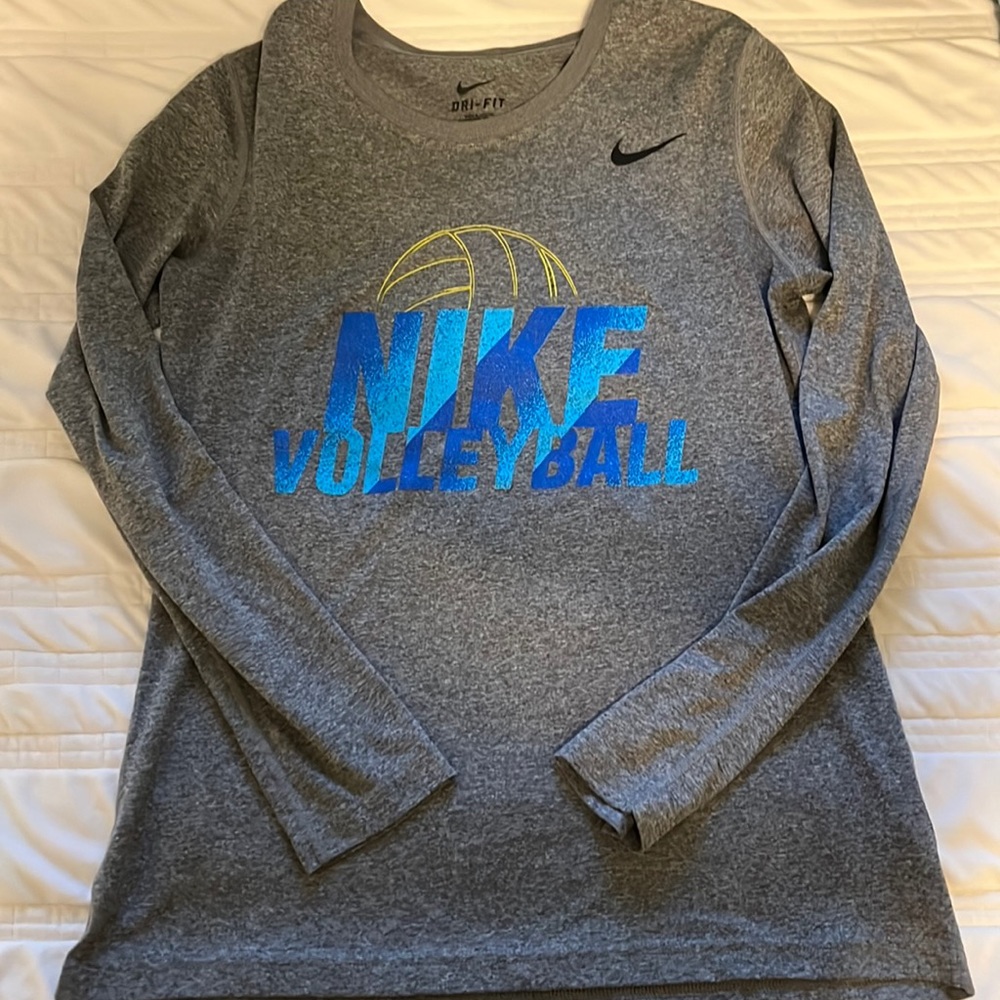 Grey Nike Volleyball Dry Fit
